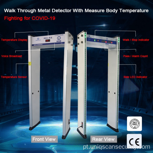 Sensor de temperatura infravermelho de corpo humano para medição térmica